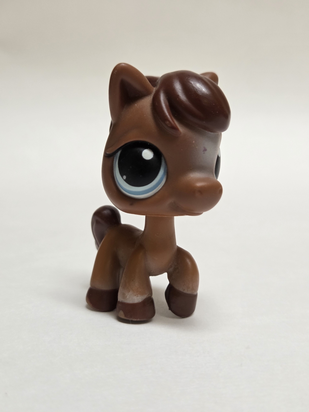 Littlest Pet Shop #337 Brown Horse Authentic Hasbro LPS